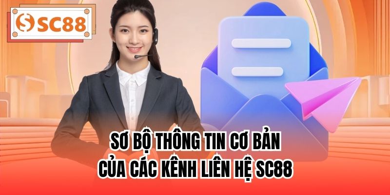 Sơ bộ thông tin cơ bản của các kênh liên hệ SC88